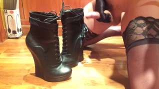 Online film Bondex - Cum Over BDSM Pony Ankle Boots