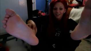 Online film Teen Princess Redhead Feet Jerk Off