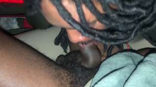 Online film Sucking straight black dick (teasing)