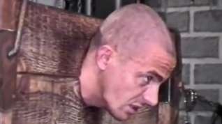 Online film Bound slave shaved bald