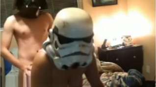 Free online porn Star Wars costume couple AmateurHOF