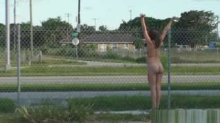Online film hairy girl walk naked in public