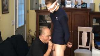 Online film Straight captive boy, tied and gagged, made to cum