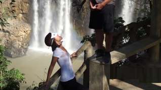 Online film SO MUCH PISS AND CUM AT THE WATERFALL!