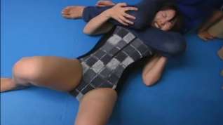 Online film A woman who is tortured unilaterally by the wrestling technique.(part 2)
