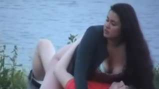 Online film Chubby wife Caught Fucking near lake