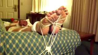 Online film Barefoot Tied Feet Girls Cums W Hitachi