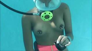 Online film Underwater Selfbondage