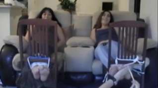 Online film mother and daughter tickle