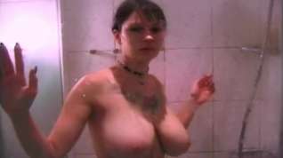 Online film Jennique Adams - shower steam
