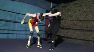 Online film gay midget gets fucked by female wrestler