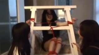 Online film Numerous Chinese girls feet tied and tickled