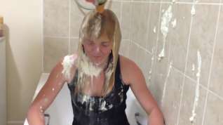 Online film Shy Girl Pied and gunged for a good cause