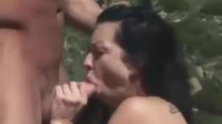 Online film Busty Skank Being Anal Fucked Outdoors