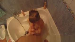 Online film Skinny Brunette With Tiny Tits Blows A Cock And Gets Her Bald Cunt Fucked In The Bath