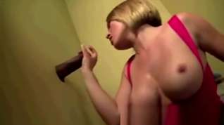 Online film Busty Blondie Sucks A Massive Black Shaft Thru A Gloryhole