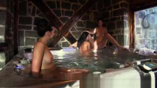 Online film Girlfriends Lesbians nice tits hot tub fun sextape