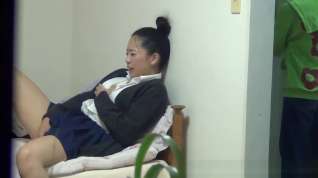 Online film Asian Teen Nearly Caught