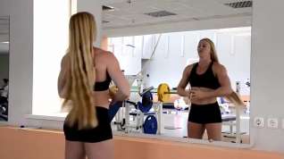 Online film Russian strong muscle girl