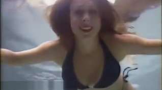 Online film Carly Kaleb underwater gropecam