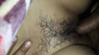 Online film Indian Husband Insert Dick In Hairy Pussy of wife in Under The Blanket