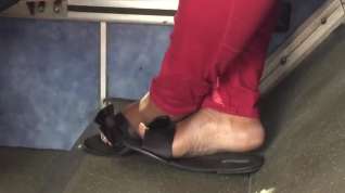 Online film Bbw ebony feet on the bus