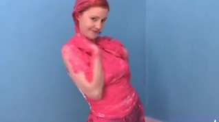 Online film Vest top and pink gunge