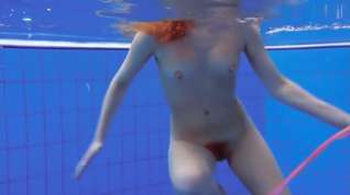 Online film Katka redhead underwater part2