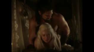 Online film Emilia Clarke real sex scene - Game of Thrones