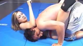 Online film honey mixed wrestling