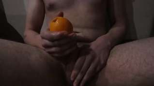 Online film Drilling My Cock into Juicy Orange HD COCK TORTURE