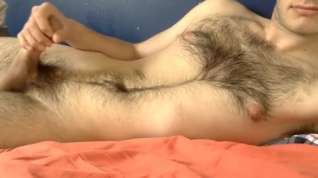 Online film Cute HairyGUy jerkoff