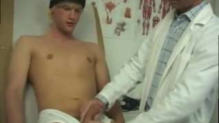 Online film Men doctor naked exam gay video Moving his finger around, Dr James seem