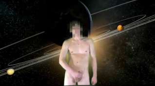 Online film 18 year old jerking off IN SPACE