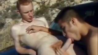 Online film Cute Guys Suck Each Other And Jerk-Off Outdoors