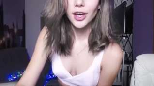 Online film Cutest camgirl teases