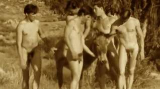 Online film 1960's Vintage Male Nudism Compilation