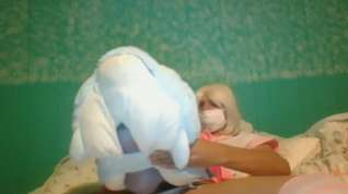 Online film daddys little shark breeds her dolphin stuffie