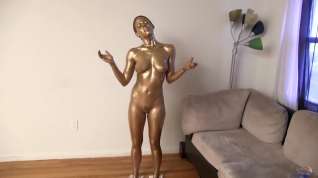 Online film Midas Dildo Golden Statue