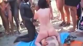 Online film Interracial Orgy On The Nude Beach