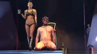 Online film Extreme Needle Fetish On Public Stage