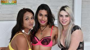Online film Carol Penelope & Eveline Moura & Tallyta Garcia - Brazilian-Transsexuals