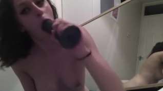 Online film epic rough dumb camgirl destroys her face and throat deepthroat show