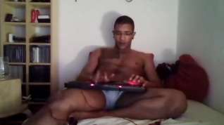 Online film Caramel complexion brotha jerking off and showing his sexy feet