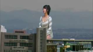Online film Giantess asian in dress crushing city maybe