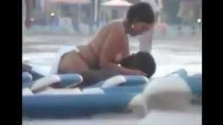 Online film Couple Fucks At Hotel Beach