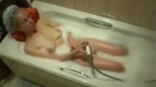 Online film Spied on my blonde mum fingering in bath