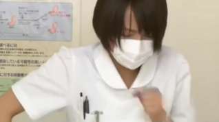 Online film japanese nurse handjob , blowjob and sex service in hospital