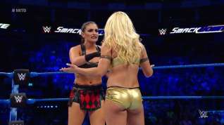 Online film Mandy Rose's Ass In Golden Shorts WWE Smackdown Triple Threat 05-15-2018
