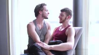 Online film Muscle gay flip flop with cumshot